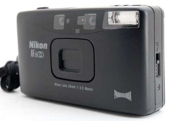 ★極上美品★ Nikon ニコン AF600 コンパクトフィルム パノラマ 28mm F3.5 MACRO マクロ #917113 AF600 Nikon コンパクトフィルムカメラ コンパクトフィルム 外観特上級Nikon 品