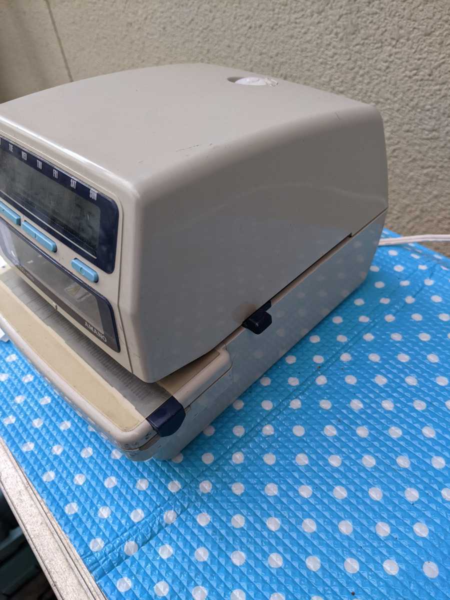 AMANO NS-5000 series タイムレコーダー 本体 タイムスタンプ アマノ