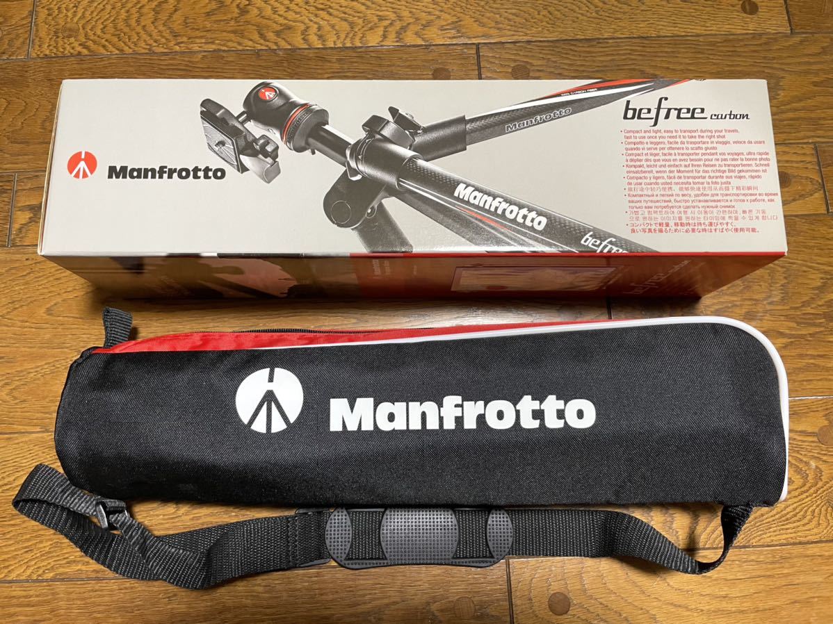 Manfrotto マンフロット BeFree カーボンファイバー 4段 ボール雲台