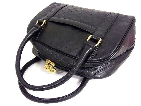 1円 □極上□本物□極美品□ 三宝 サンポー オーストリッチ ゴールド 