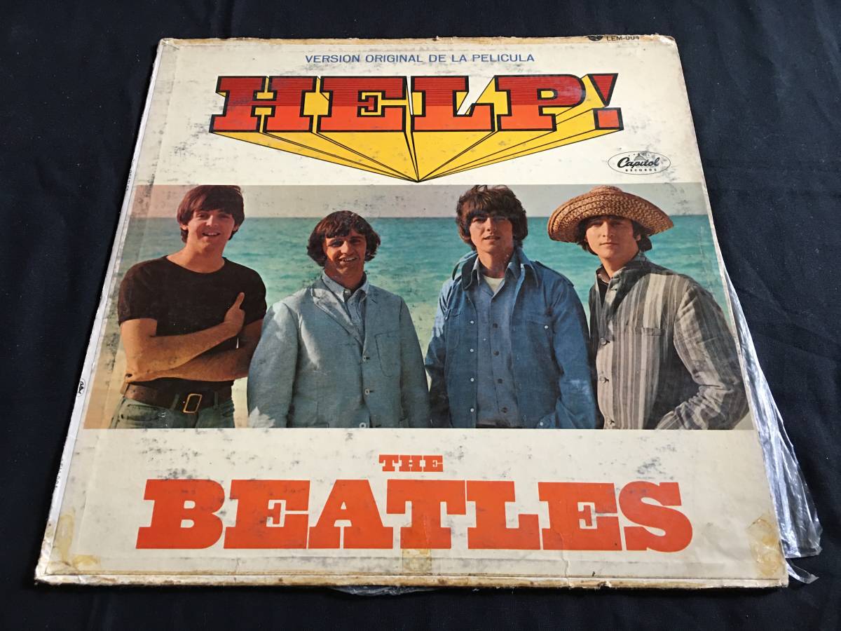 数量限定，セール The Beatles / Help Version Original De La Pelicula メキシコ盤LP qsext2(HELP！)｜売買されたオークション情報、yahooの商品情報をアーカイブ公開 - オークファン B