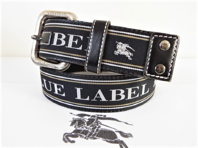 BURBERRY BLUE LABEL バーバリーブルーレーベル ロゴ ベルト Pin page
