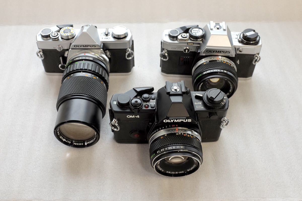 ジャンク品] OLYMPUS オリンパス 一眼レフカメラ 、レンズセット