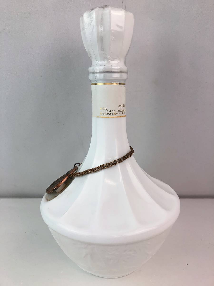 TM-12202 NIKKA WHISKY 鶴 白陶器ボトル ニッカウイスキー