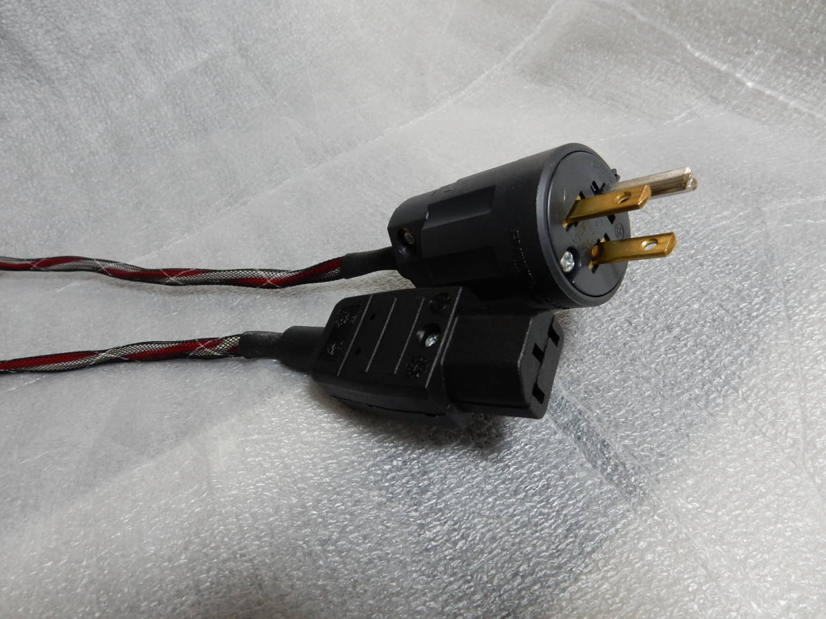 お買い得 自作電源ケーブル、フルカワ単線使用