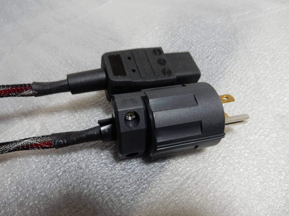 お買い得 自作電源ケーブル、フルカワ単線使用