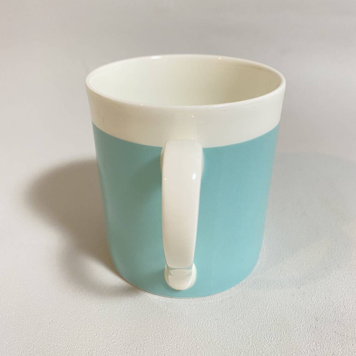 未使用 Tiffany＆Co. ティファニー カラーブロック ペア マグカップ 箱 