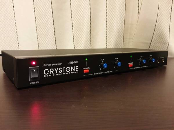 【美品、動作確認済】CRYSTONE スーパーエンハンサー DSE-707 美品 動作品 CRYSTONE DSE-707 エンハンサー クライストーン 美品