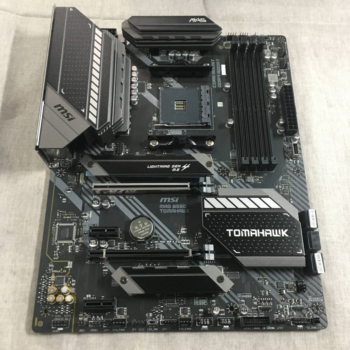 2点セット MAG B550 TOMAHAWK 揉ま ＋ DDR4メモリ 32GB