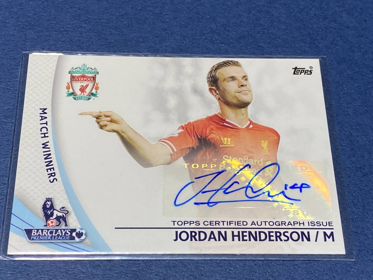 リヴァプール ジョーダン・ヘンダーソン キャプテンアームバンド直筆サイン額装品 premier Yahoo!オークション - PREMIER TOPPS goldの人気アイテム