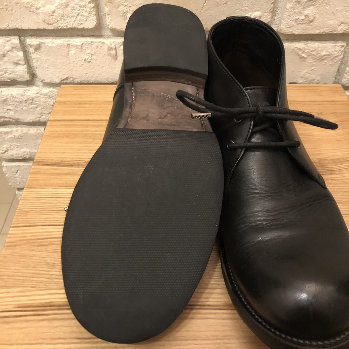 kazuyuki kumagai attachment GUIDI FIORE 1,5mm チャッカブーツ 