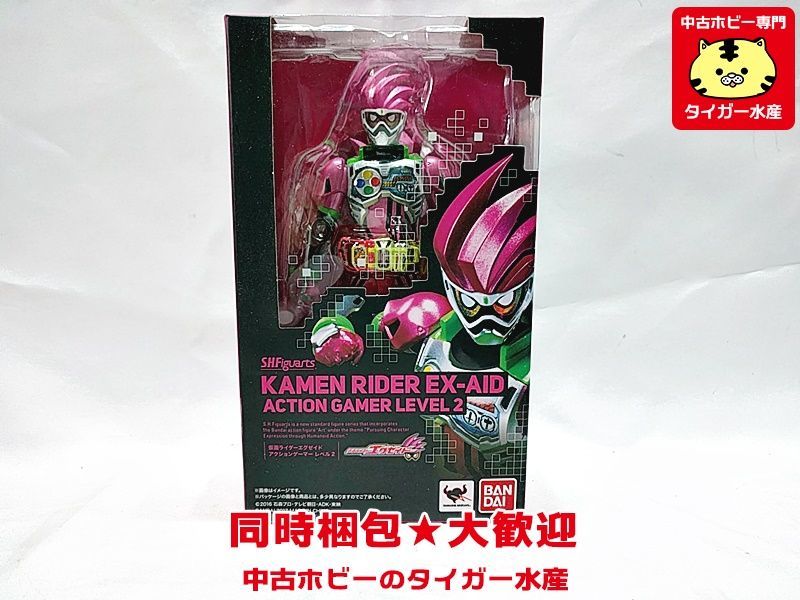 人気，セール バンダイ S.H.Figuarts 仮面ライダーエグゼイド アクションゲーマー レベル2 2369065 フィギュア 同時梱包OK H(その他)｜売買されたオークション情報、yahooの商品情報をアーカイブ公開 - オークフ その他