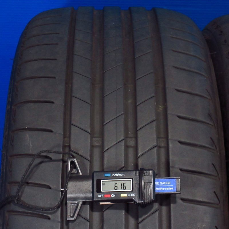 定番 中古品 ランフラットタイヤ4本 SET RFT BRIDIGESTONE TURANZA T005 ブリヂストン トランザ 225/40R19 255/35R19 BMW