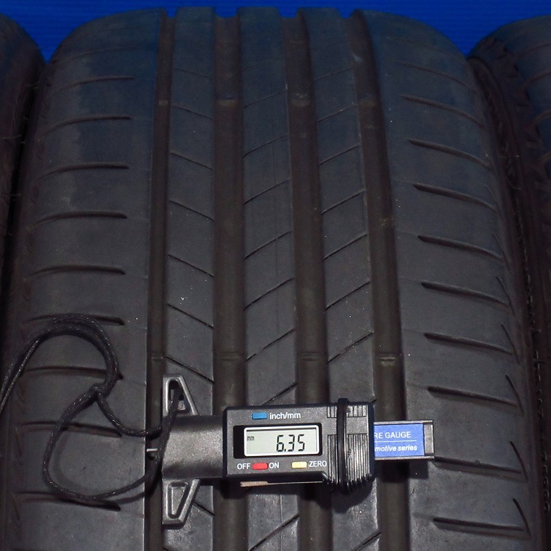 定番 中古品 ランフラットタイヤ4本 SET RFT BRIDIGESTONE TURANZA T005 ブリヂストン トランザ 225/40R19 255/35R19 BMW