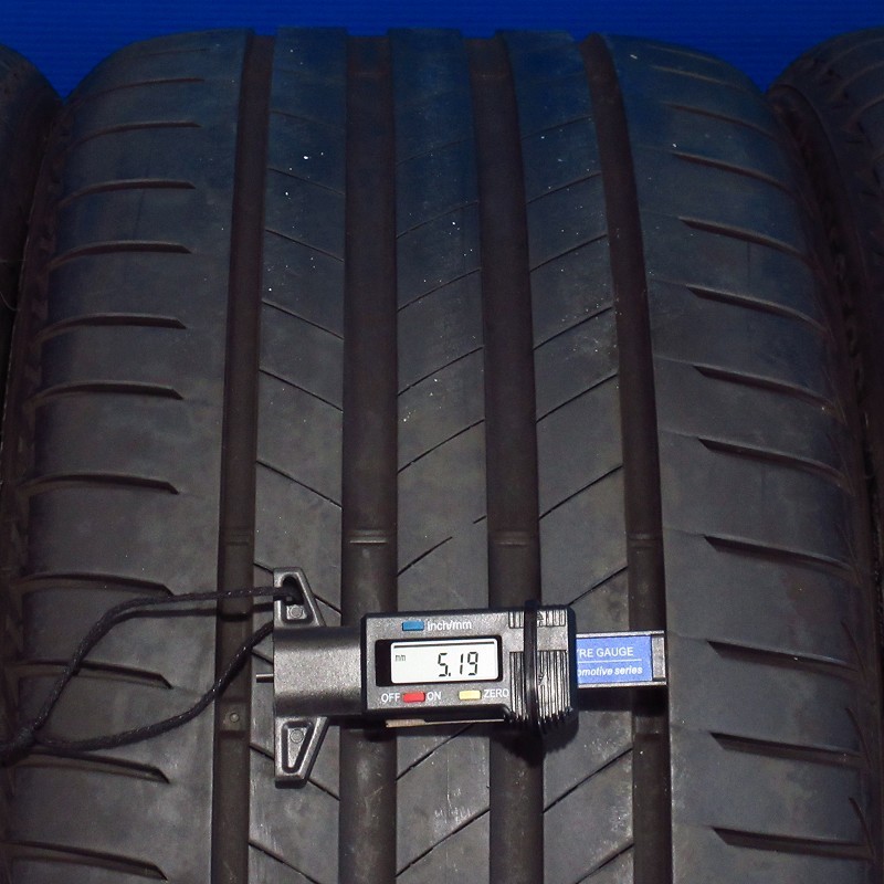 定番 中古品 ランフラットタイヤ4本 SET RFT BRIDIGESTONE TURANZA T005 ブリヂストン トランザ 225/40R19 255/35R19 BMW