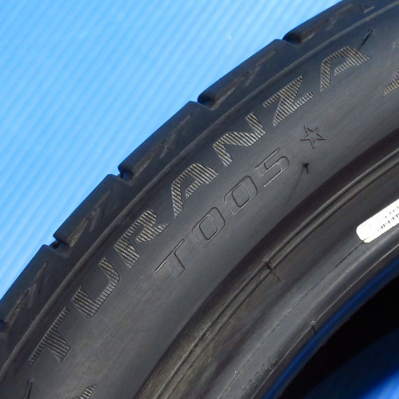 定番 中古品 ランフラットタイヤ4本 SET RFT BRIDIGESTONE TURANZA T005 ブリヂストン トランザ 225/40R19 255/35R19 BMW