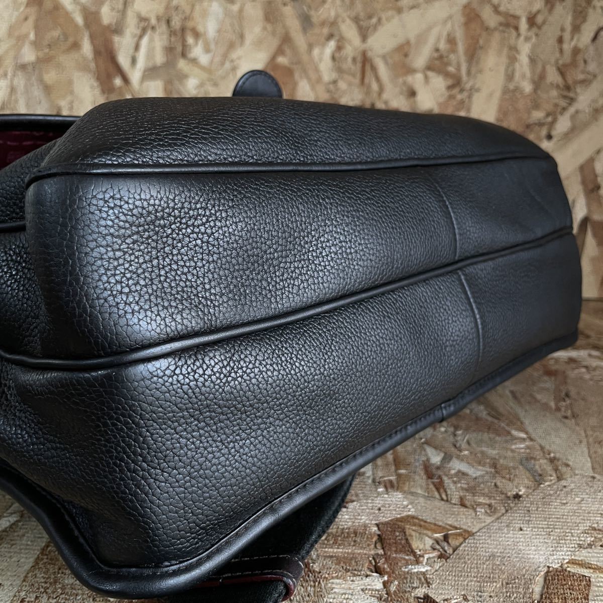 極美品□LOEWE□ロエベ□ショルダーバッグ□アナグラム□レザー□型 