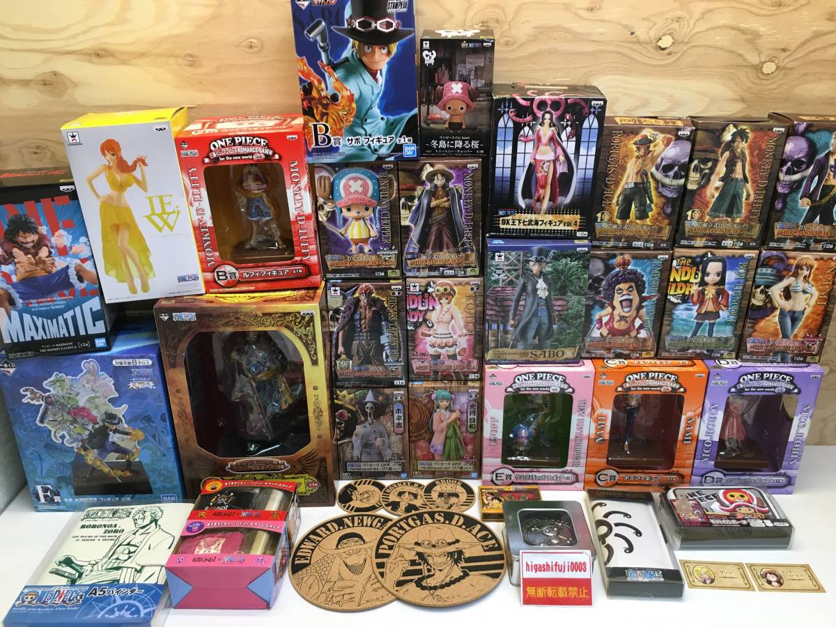 ワンピース フィギュア グッズまとめ ルフィ ロジャー チョッパー 一番くじ サボ コアラ 大海賊百景 ナミ ロビン ウソップ キッド その他 売買されたオークション情報 Yahooの商品情報をアーカイブ公開 オークファン Aucfan Com