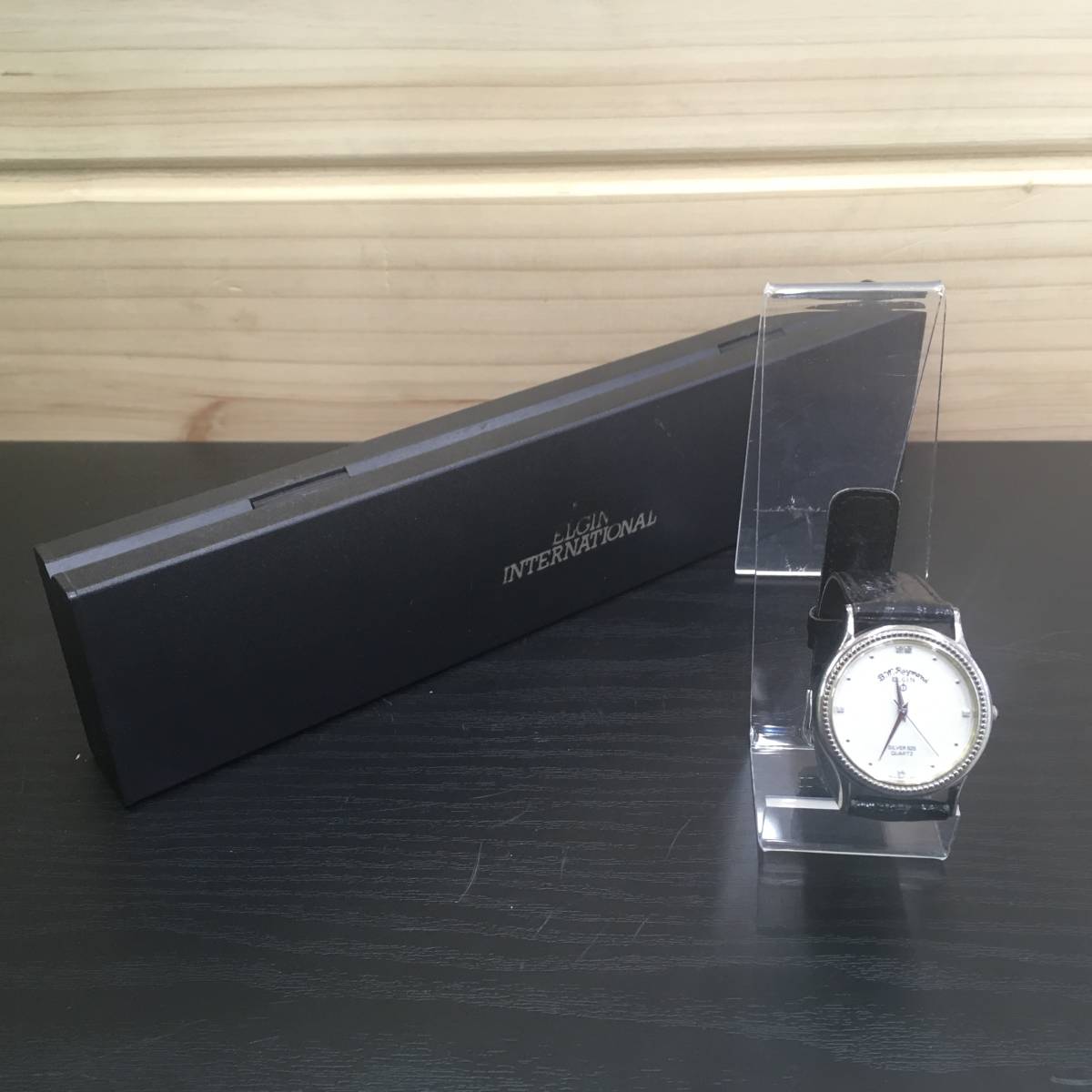 1500円スタート】ELGIN エルジン B.W.Raymond 腕時計 FK-333 クオーツ 