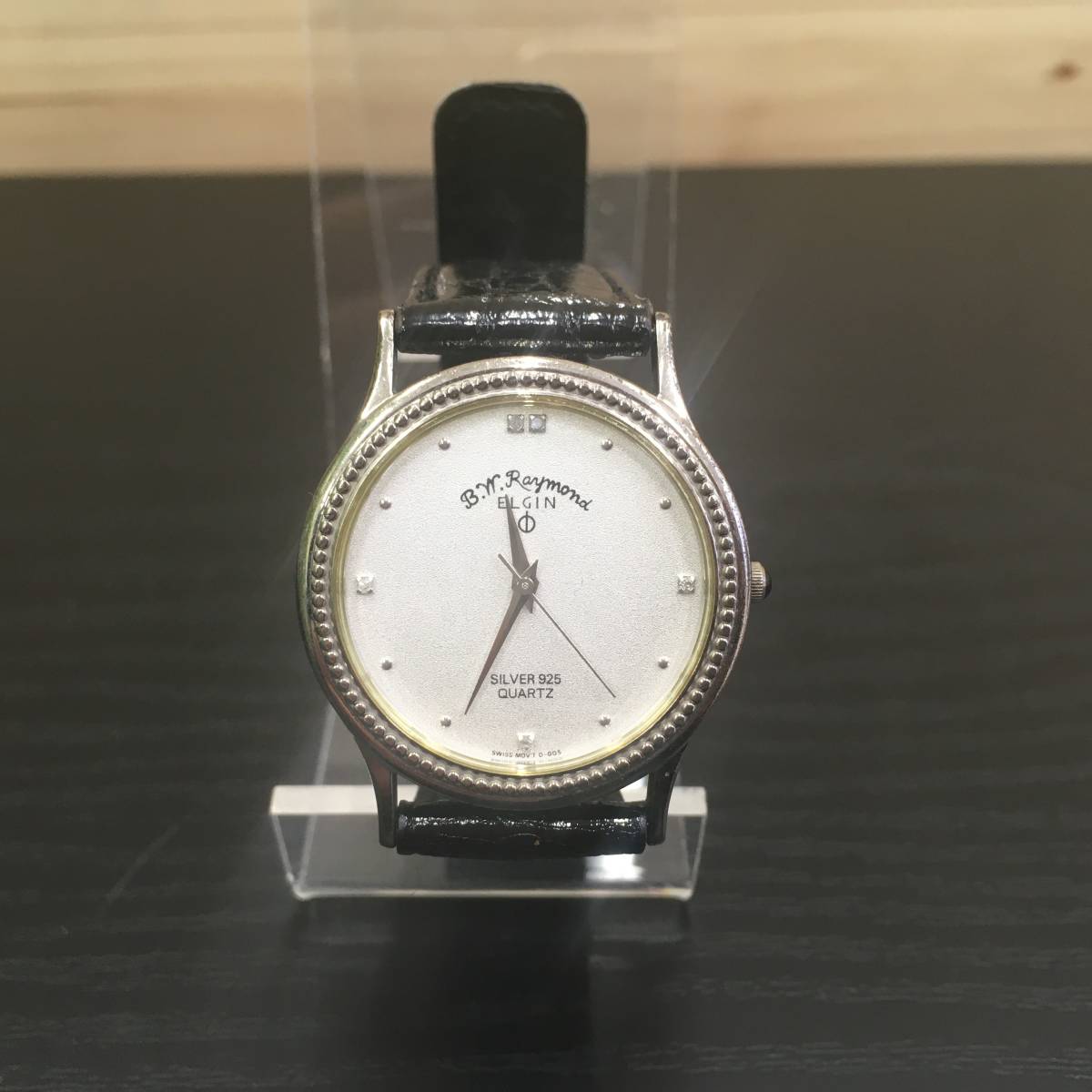 1500円スタート】ELGIN エルジン B.W.Raymond 腕時計 FK-333 クオーツ 