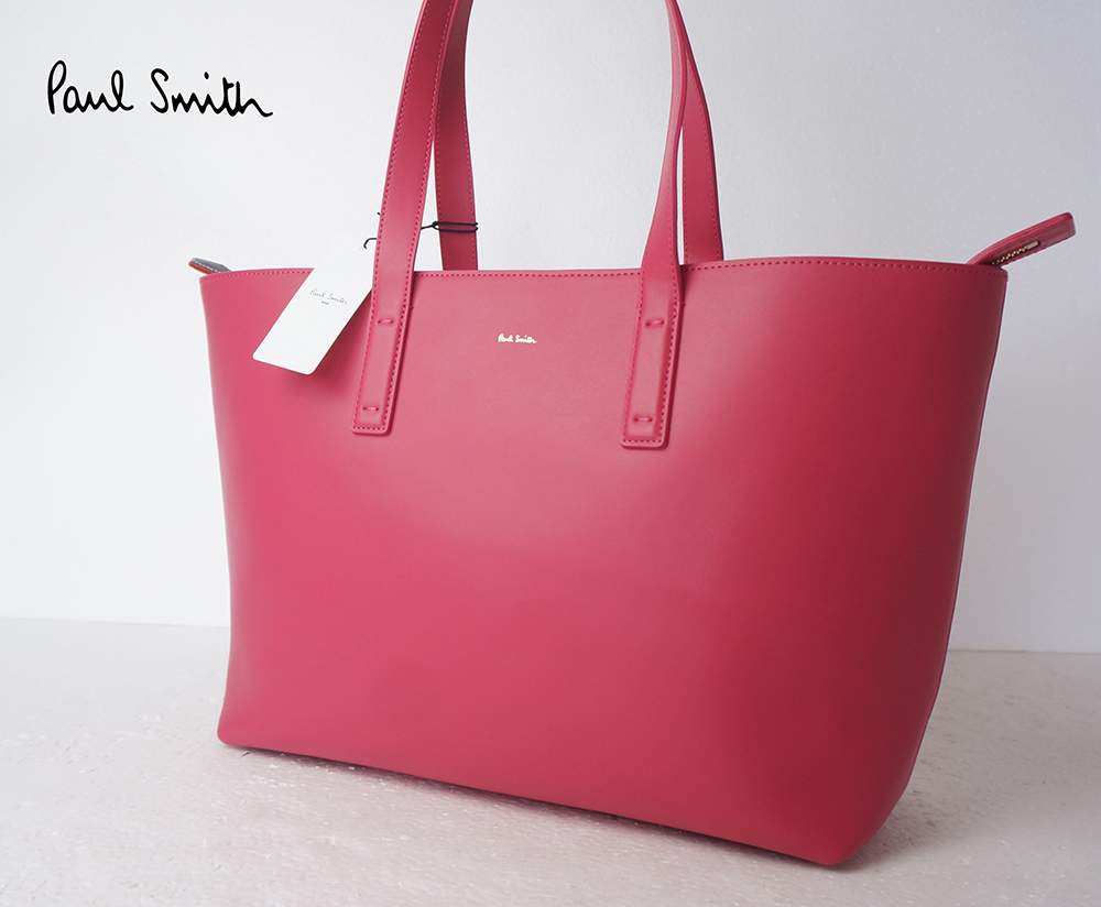 ストアの通販 ほぼ未使用 Paul Smith ポールスミス 本革 オールレザー
