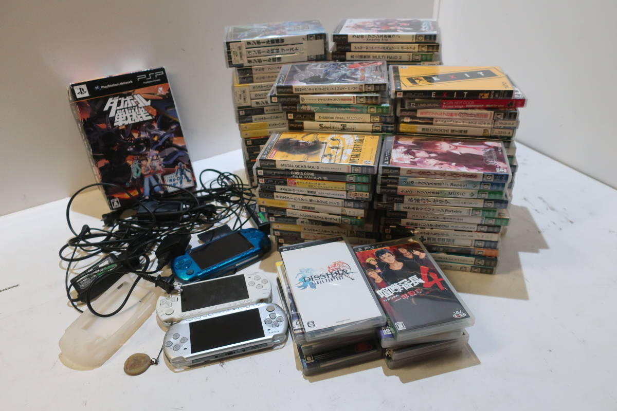 同梱不可 送800円 2363 ジャンク品 ゲームまとめ12 PSP本体 ダンボール戦機