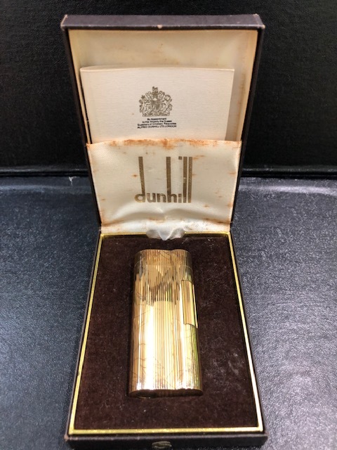 驚きの破格値，お買い得 2619 ダンヒル ローラー式 ガスライター 喫煙具 ゴールドカラー dunhill(ダンヒル)｜売買されたオークション情報、yahooの商品情報をアーカイブ公開 - オークファン ダンヒル