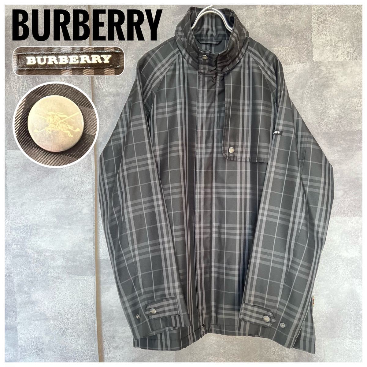 ほぼ新品》バーバリーゴルフ BURBERRY○ノバチェック メガチェック 