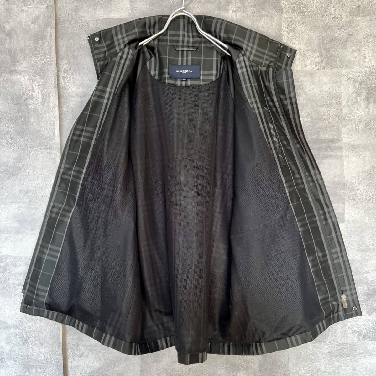 ほぼ新品》バーバリーゴルフ BURBERRY○ノバチェック メガチェック 