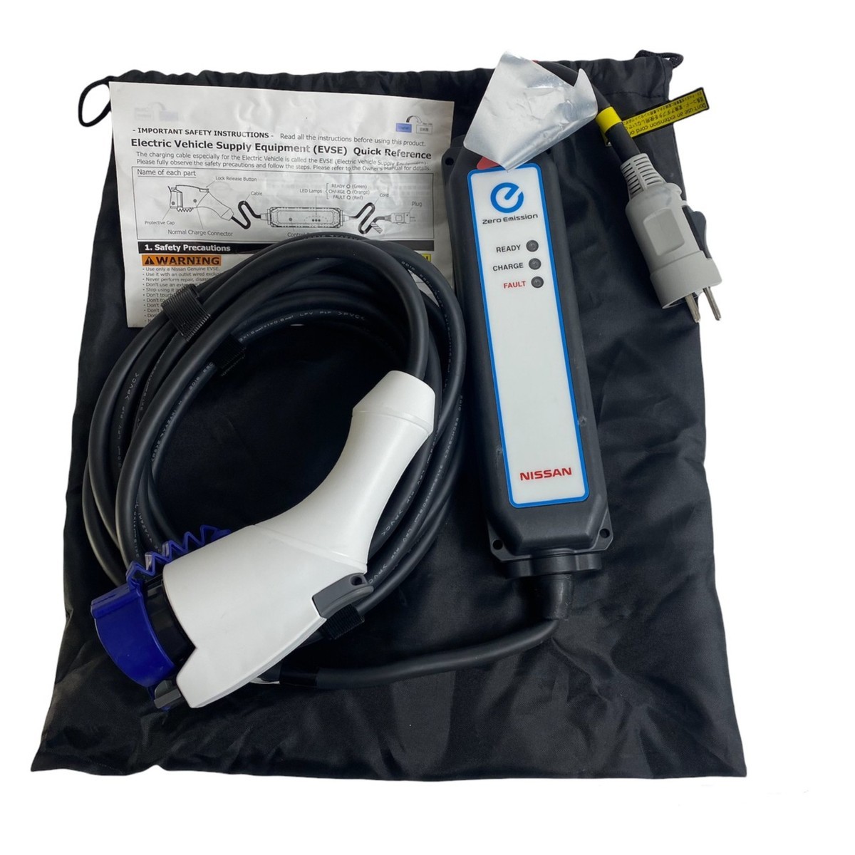 日産 NISSAN 純正リーフ 充電ケーブル 200V 15A 品番 3NK5E 日産 LEAF