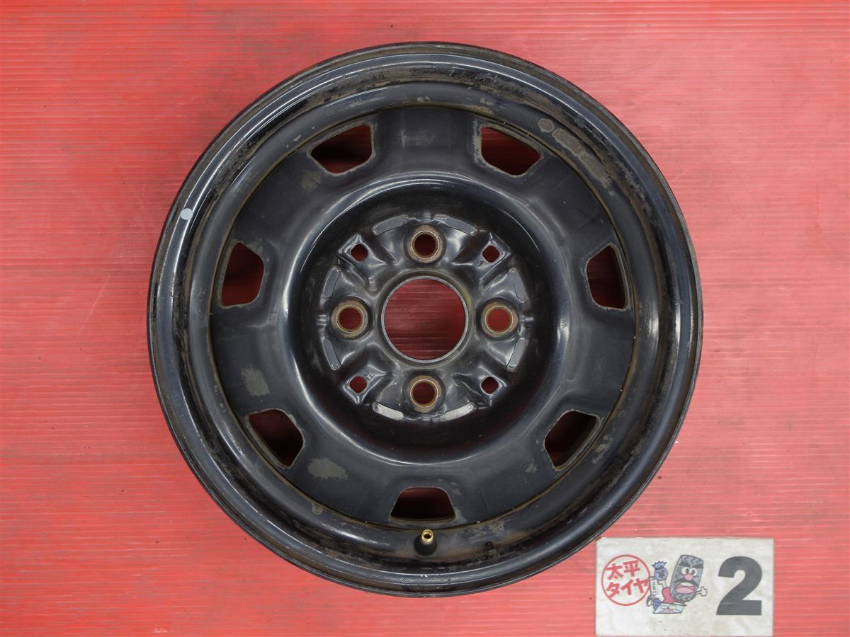 激安 中古 4本セット 】 トヨタ 純正 スチールホイール 鉄ホイール 13 