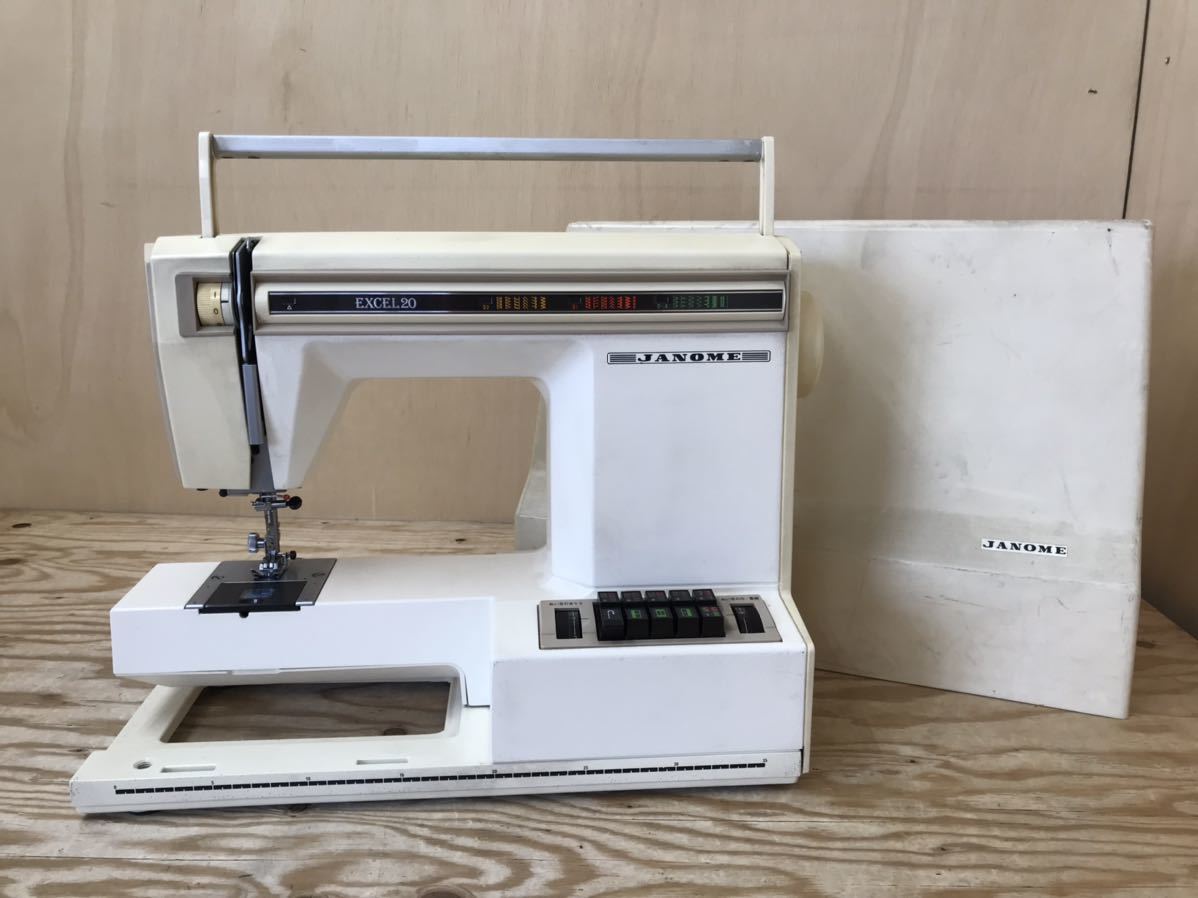 超激得，新作登場 m/2 120 ジャノメ ミシン EXCEL20 JANOME MODEL 627 ジャンク品 現状品 パーツ取り 欠品多め 動作未確認 傷や汚れ多め(ジャノメ)｜売買されたオークション情報、yahooの商品情報をアーカイブ公開 - オ ジャノメ