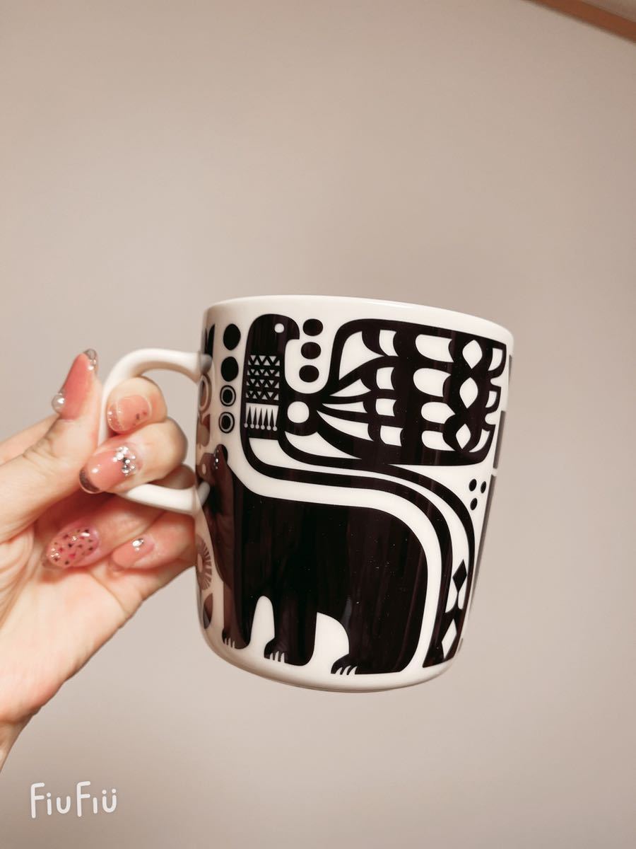 全国無料，定番人気 マリメッコ marimekko カンテレーンクッツ 限定柄 マグカップ(陶磁製)｜売買されたオークション情報、yahooの商品情報をアーカイブ公開 - オークファン 茶器