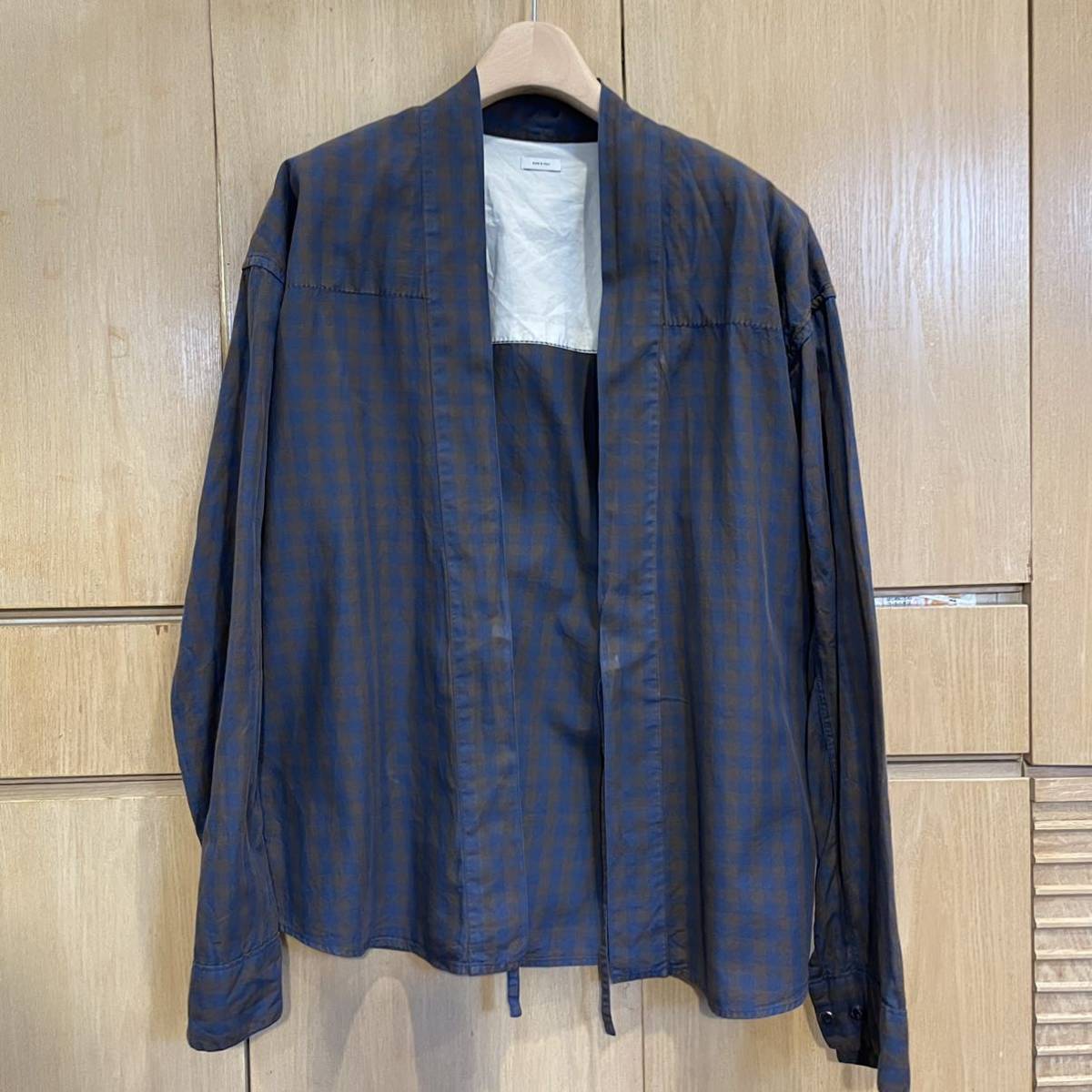 visvim LHAMO SHIRT サイズ1 VISVIM Shirt Lhamo SHIRT LHAMO Visvim Blue SS ONE WASH ブルー M