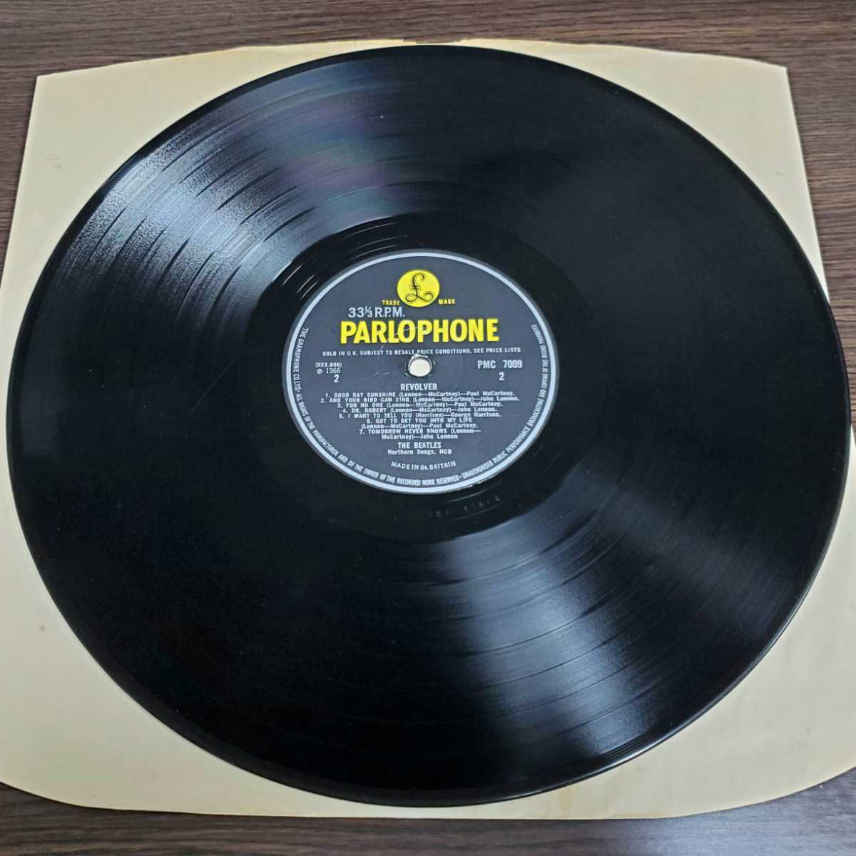 ビートルズ THE BEATLES REVOLVER / MONO / UK盤 PMC7009 英国盤 