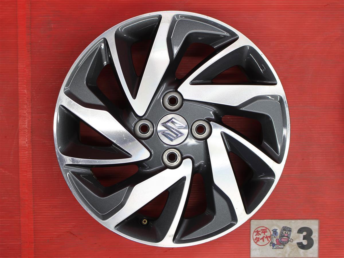 激安 中古 4本セット 】 スズキ スペーシアカスタム MK32S 純正 アルミ 