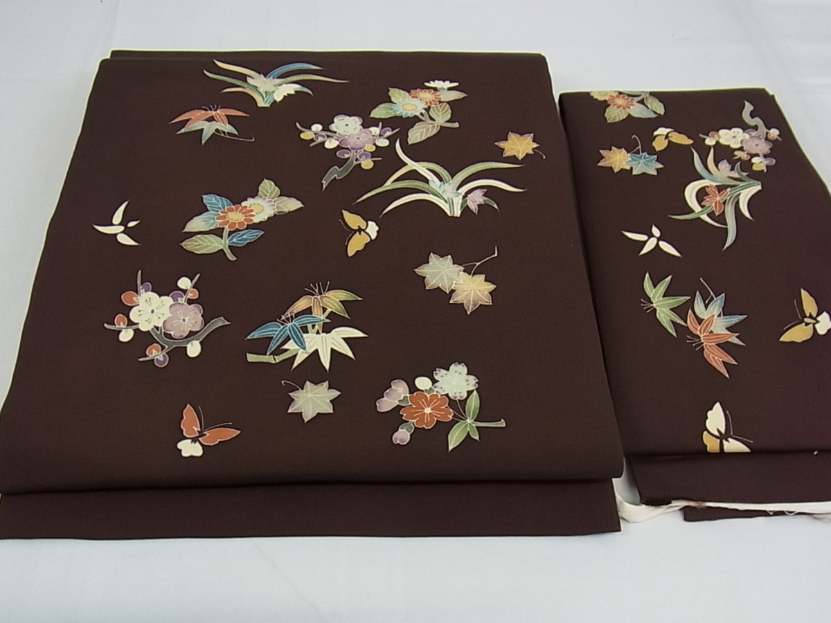 新作登場，定番人気 着物屋こころ 塩瀬 つけ帯 四季の花 金彩 正絹 逸品 jd1756(つけ帯)｜売買されたオークション情報、yahooの商品情報をアーカイブ公開 - オークファン つけ帯