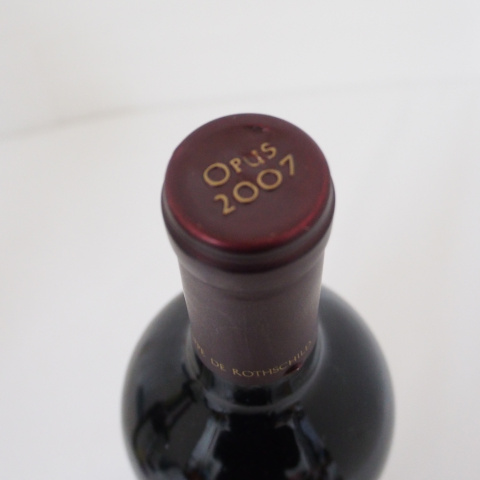 税込： OPUSONE オーパスワン 2007 ワイン お酒 食品、飲料 ワイン