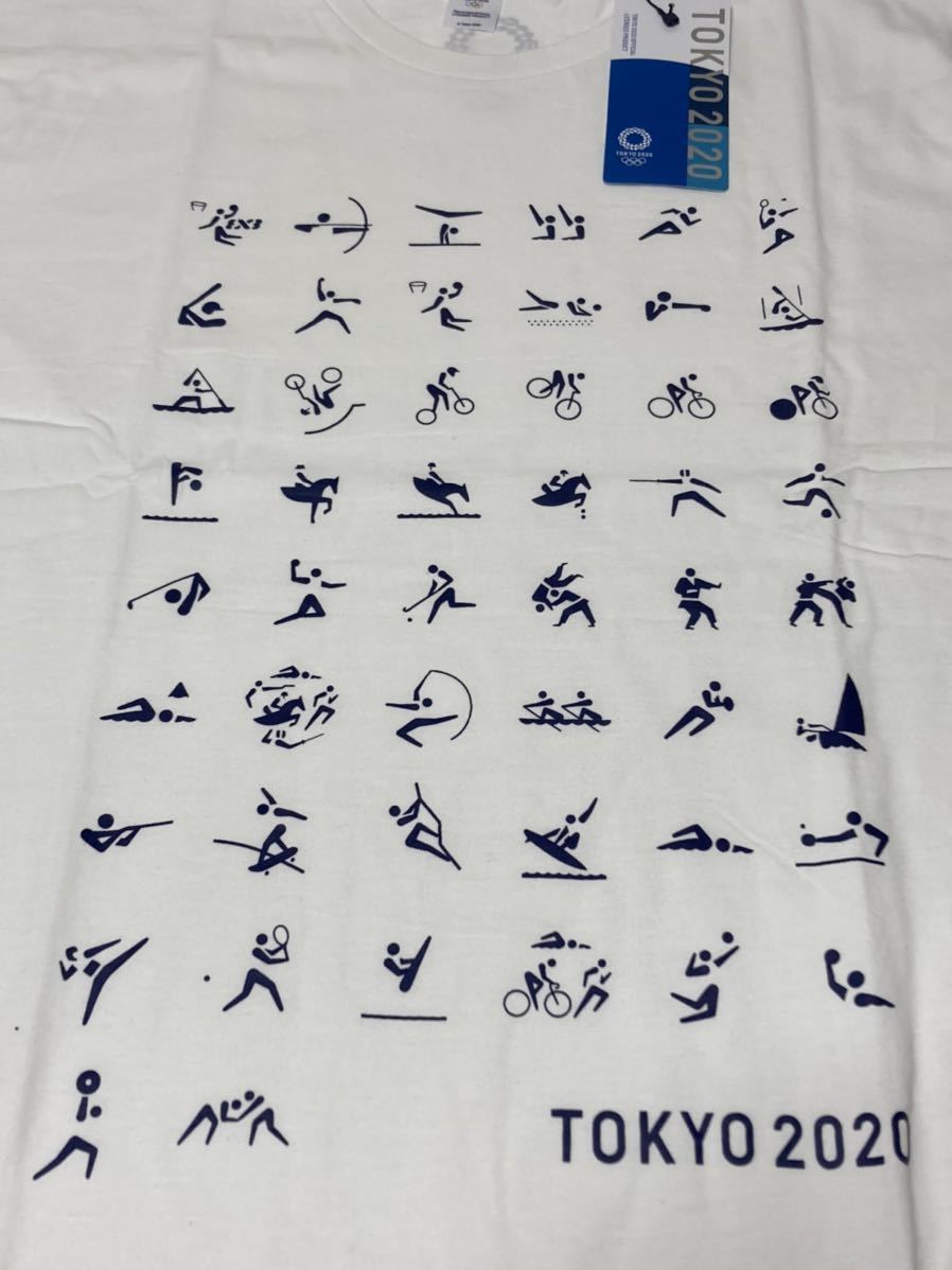 品 Tokyo 東京オリンピック 3lサイズ ピクトグラム 白色 Tシャツ メンズウエア 公式ライセンス商品 3 500 オリンピック 売買されたオークション情報 Yahooの商品情報をアーカイブ公開 オークファン Aucfan Com