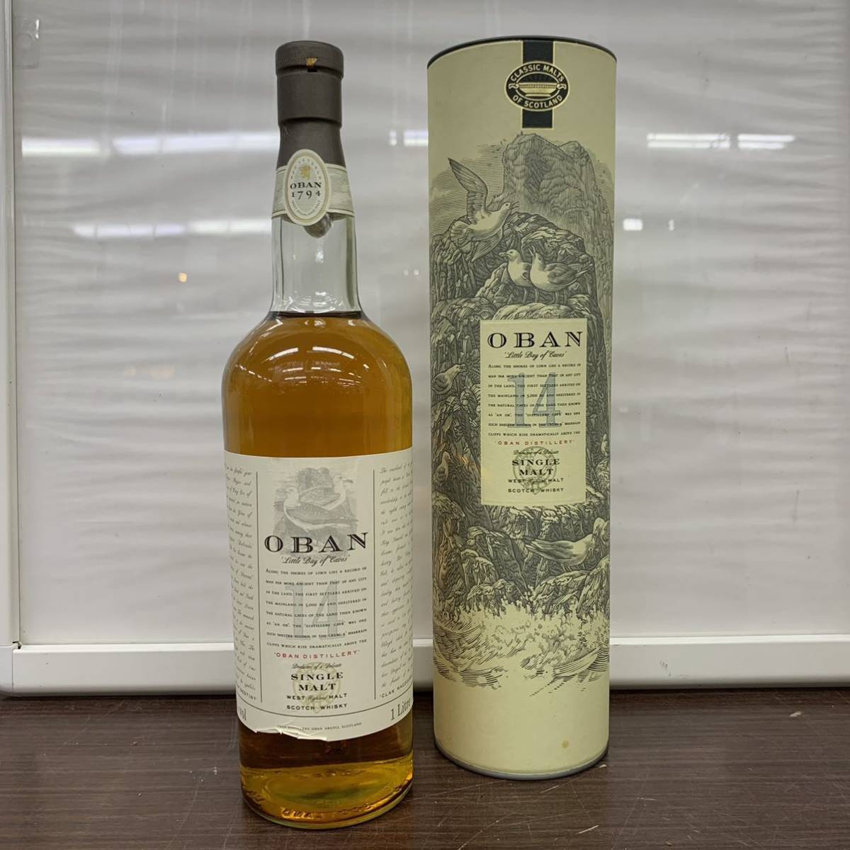 V37 未開栓 OBAN オーバン14年 SINGLE MALT WHISKY シングルモルト