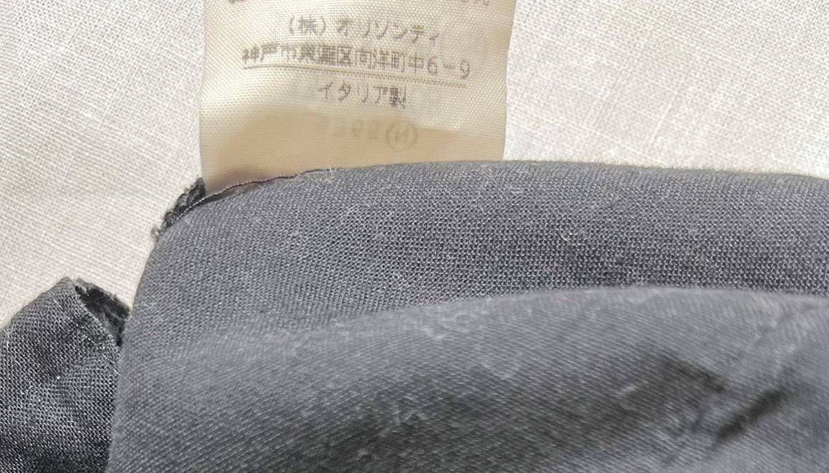 マルジェラ10 最初期 99AW 側章 シワ加工 パンツ 黒 46 Martin 