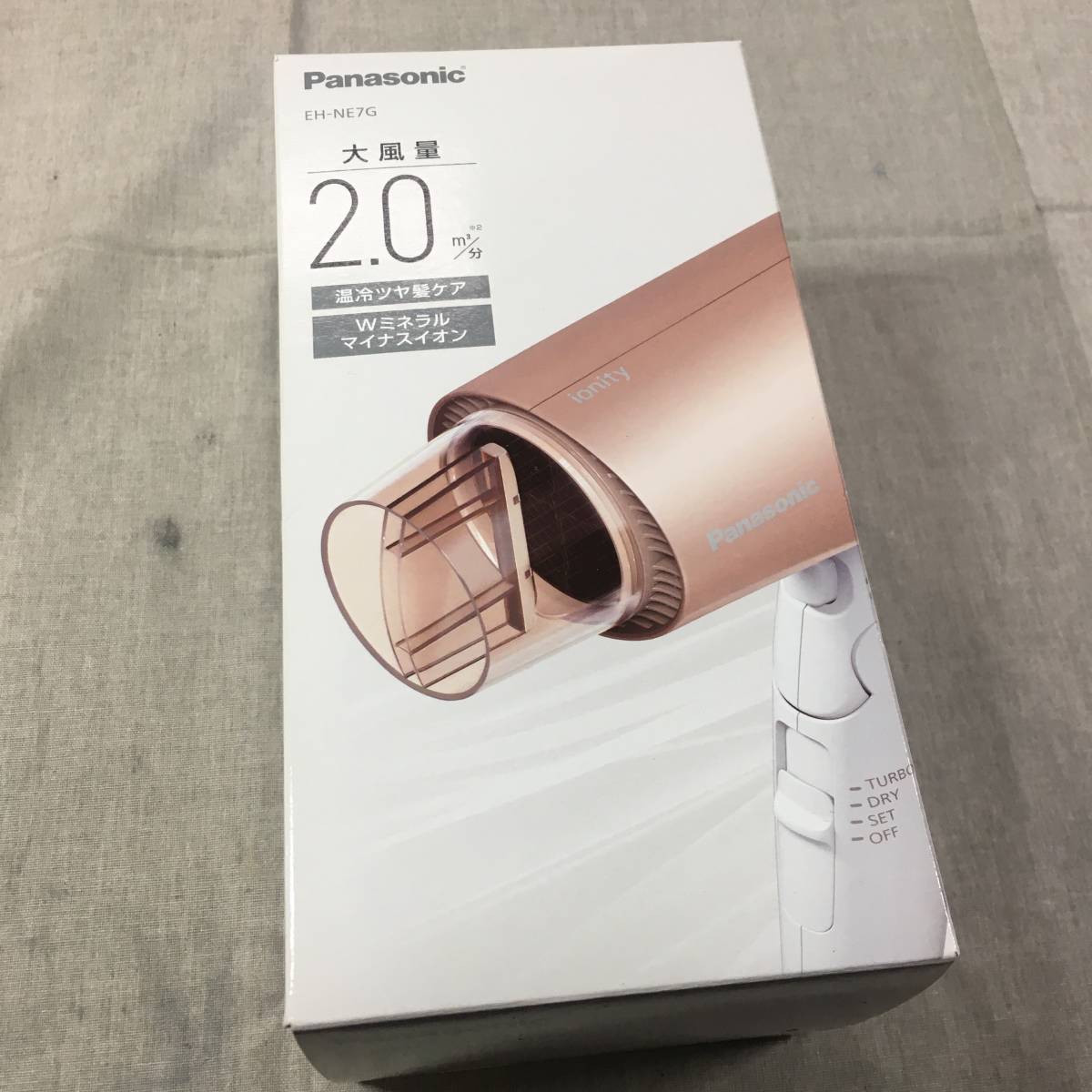 現状品 パナソニック ヘアドライヤー イオニティ ピンクゴールド調 EH 