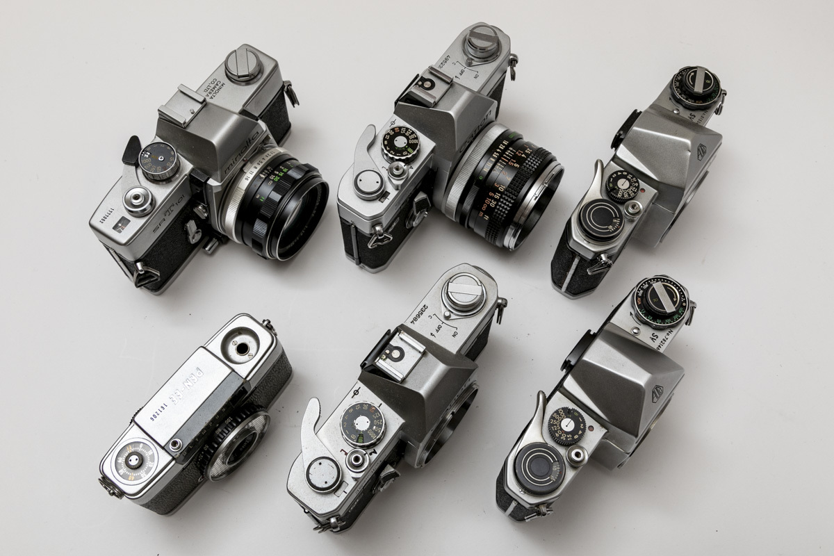 ジャンク フィルムカメラ 一眼レフ ハーフカメラ まとめて6台 Canon 