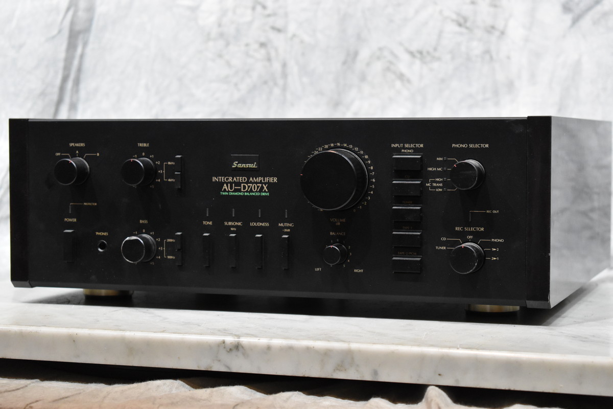 得価，高品質 SANSUI サンスイ AU-D707X プリメインアンプ(サンスイ)｜売買されたオークション情報、yahooの商品情報をアーカイブ公開 - オークファン サンスイ