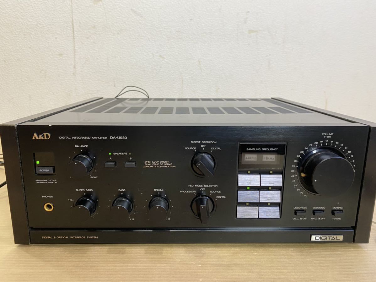 大人気，定番 A&D プリメインアンプ DA-U930(一般)｜売買されたオークション情報、yahooの商品情報をアーカイブ公開 - オークファン その他