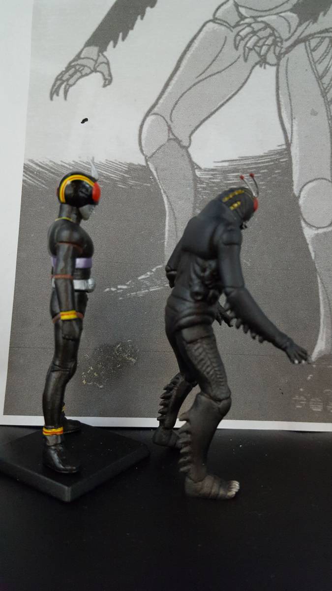 HG 仮面ライダーBLACK 冊子付き おまけ 石ノ森章太郎 原作版 仮面