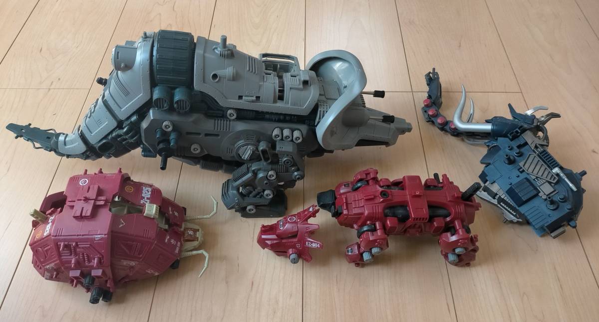 ☆旧ゾイド ZOIDS マッドサンダー グスタフ エレファンダー等 ジャンク  