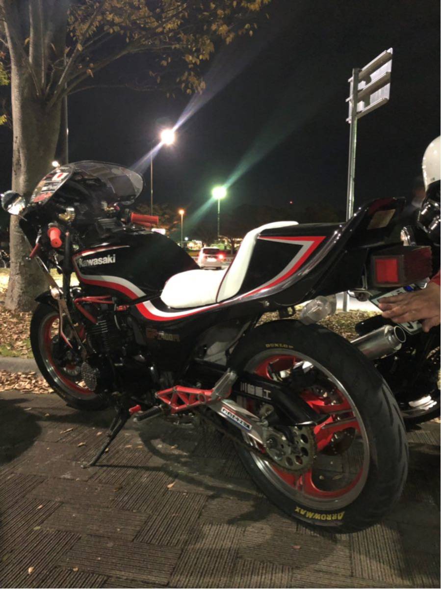 新品GPZ400F用シングルシート／GPZ550F(リア)｜売買されたオークション 