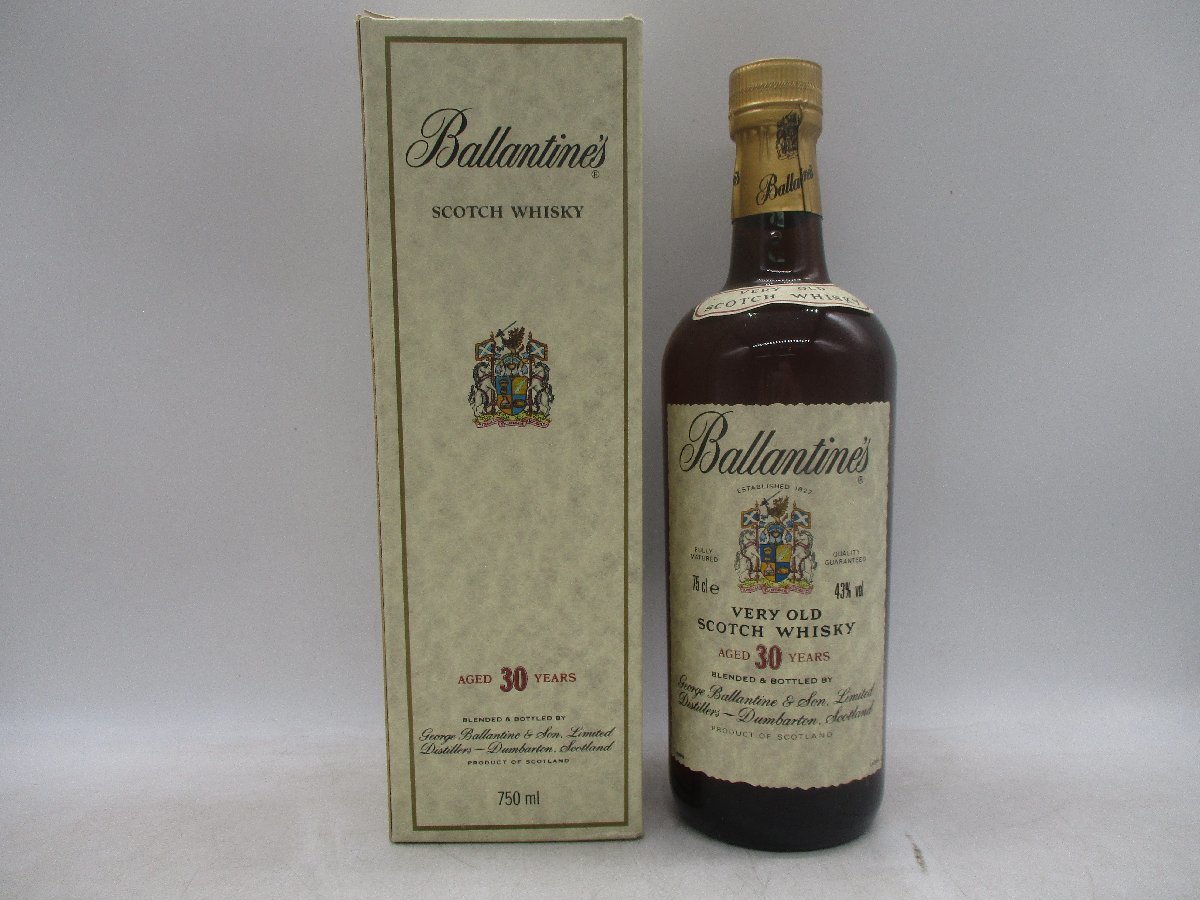30年 バランタイン Ballantine's スコッチウイスキー ウイスキー 700ml