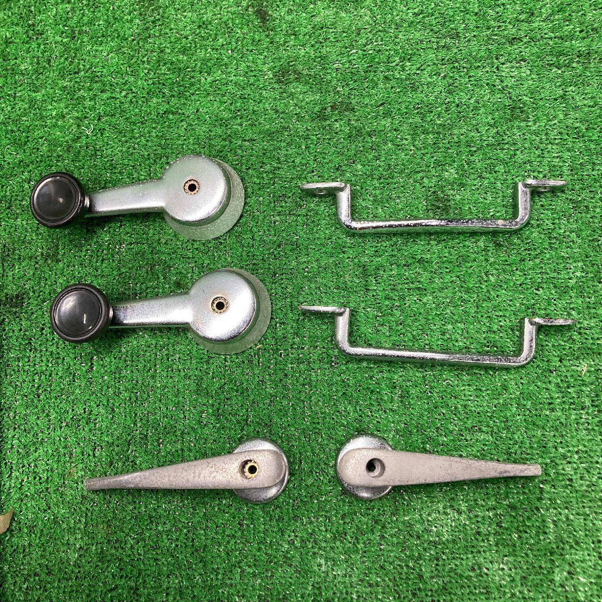 【超激得，高品質】 ローバーミニ 詳細不明 インナーハンドル 窓ハンドル 取っ手 左右 メッキ W0443(ミニ用)｜売買されたオークション情報、yahooの商品情報をアーカイブ公開 - オークファン ミニ用